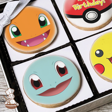 Load image into Gallery viewer, Face the Pokémon Cookie Gift Box (Round)
