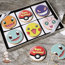 Load image into Gallery viewer, Face the Pokémon Cookie Gift Box (Round)