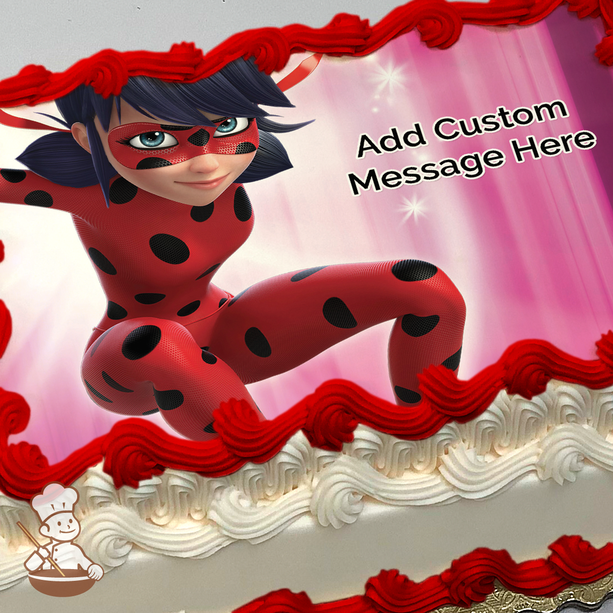 Décoration à gâteau de Miraculous: Ladybug