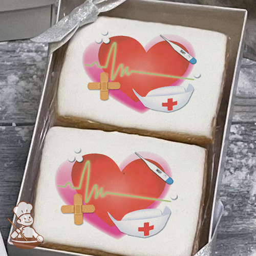 Nurse Cookie Gift Box (Rectangle)