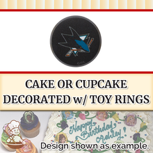 Load image into Gallery viewer, NHL San Jose Sharks Puck Rings (free design)