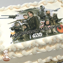 Load image into Gallery viewer, Star Wars Rogue One Rebel Alliance Photo Cake
