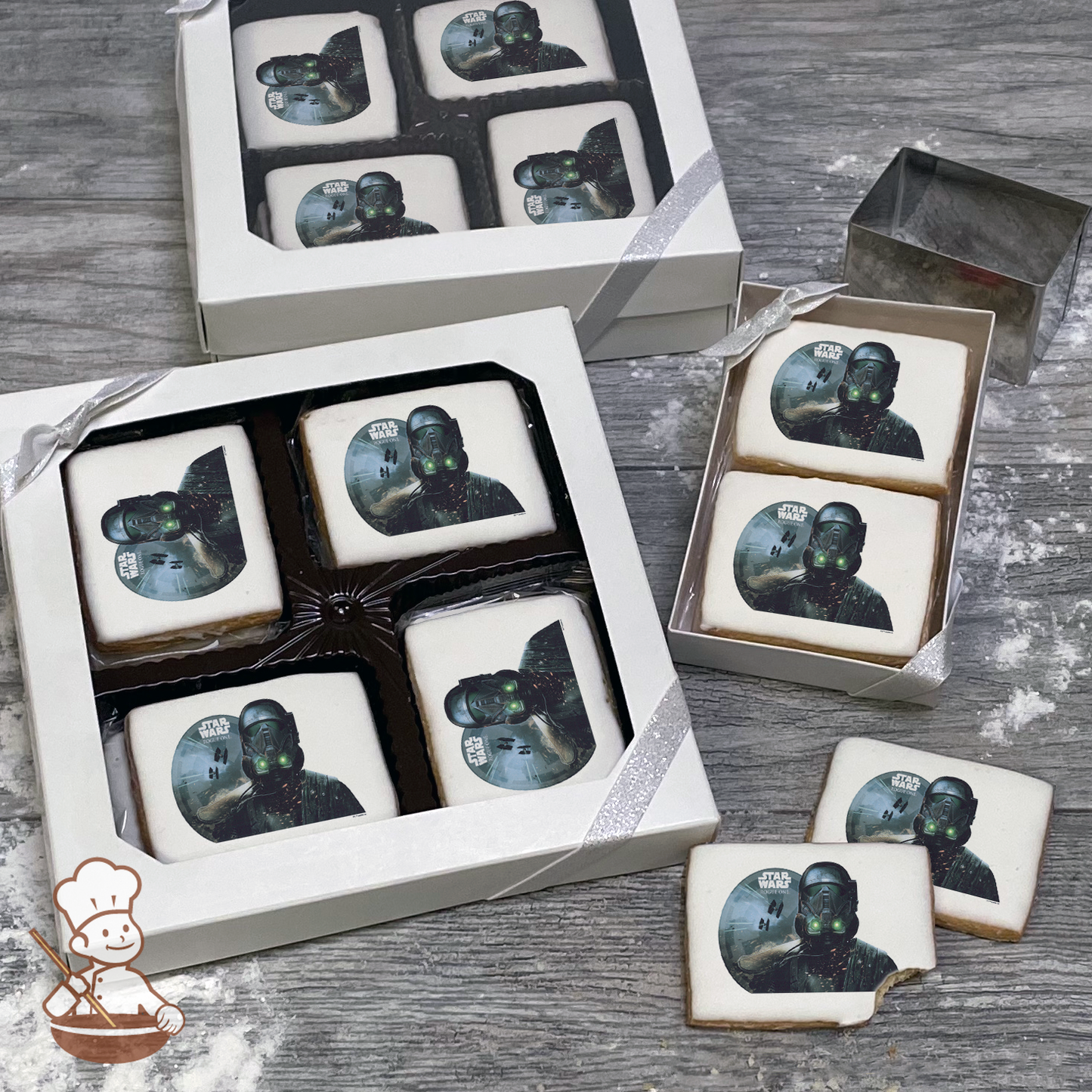 Star Wars Rogue One Death Trooper Cookie Gift Box (Rectangle)