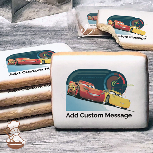 Cars 3 Race Ready Custom Message Cookies (Rectangle)
