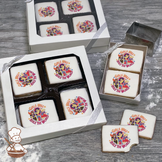 DC Super Hero Girls Girls Rule Cookie Gift Box (Rectangle)