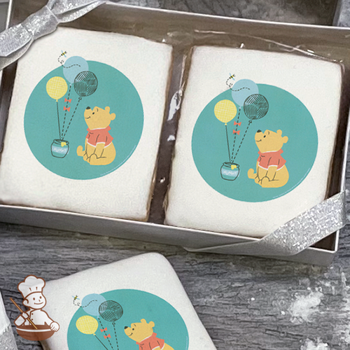 Disney Baby Winnie the Pooh 1st Birthday Cookie Gift Box (Rectangle)