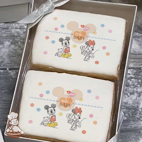 Disney Baby Baby Mickey and Minnie Cookie Gift Box (Rectangle)