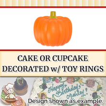 Load image into Gallery viewer, Traditional Pumpkin Rings (free design)