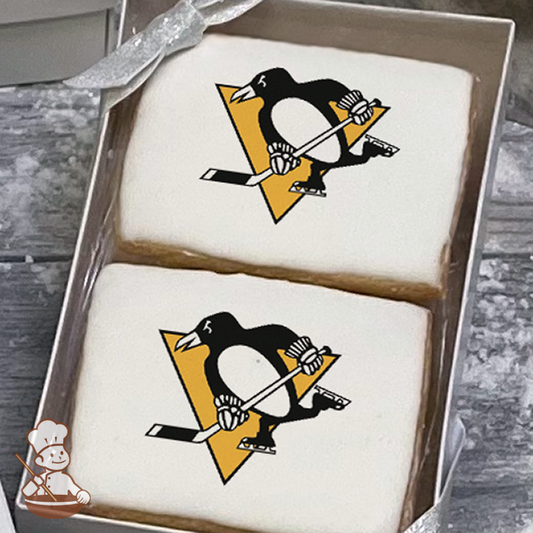 NHL Pittsburgh Penguins Cookie Gift Box (Rectangle)