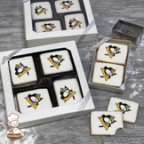 NHL Pittsburgh Penguins Cookie Gift Box (Rectangle)