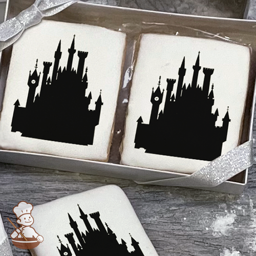 Disney Princess Castle Silhouette Cookie Gift Box (Rectangle)