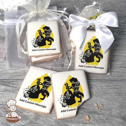 Disney Princess Beauty Within Custom Message Cookies (Rectangle)