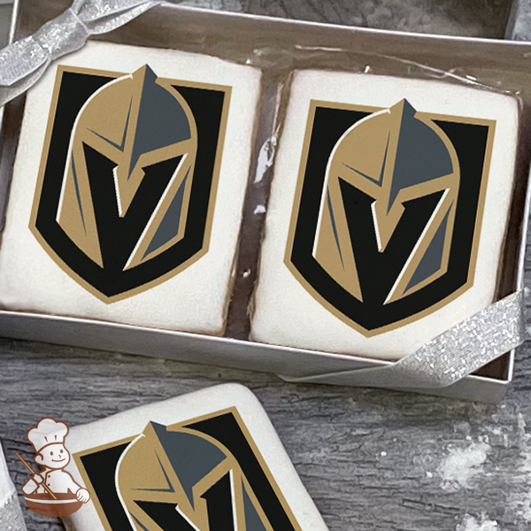 NHL Vegas Golden Knights Cookie Gift Box (Rectangle)