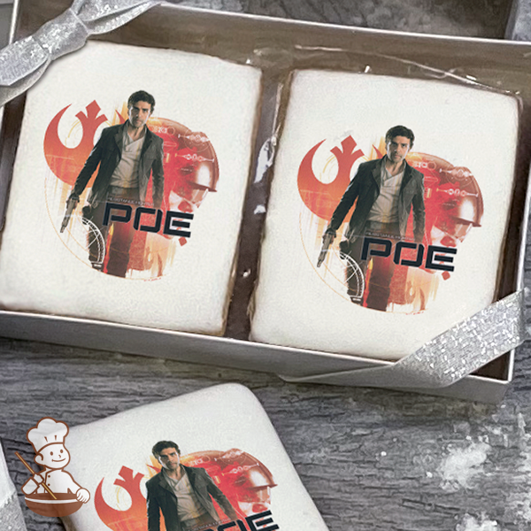 Star Wars The Last Jedi Poe Cookie Gift Box (Rectangle)
