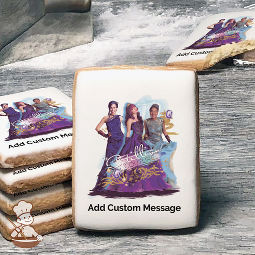 Descendants 2 Cotillion Couture Custom Message Cookies (Rectangle)