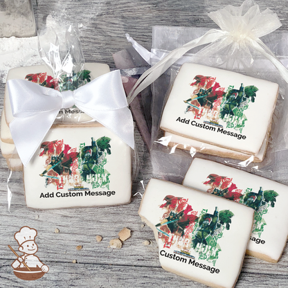 Thor Ragnarok Battle Again Custom Message Cookies (Rectangle)