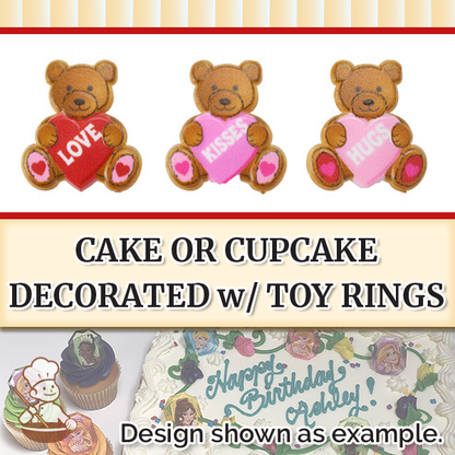 Valentine Bears Rings (free design)