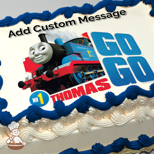 Thomas and Friends Go Go Thomas Photo Cake