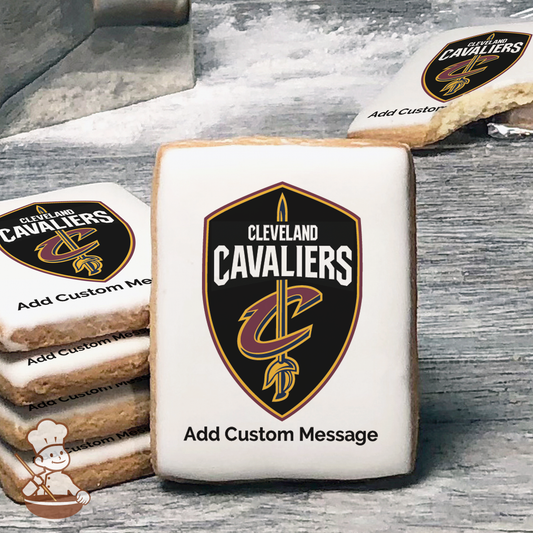 NBA Cleveland Cavaliers Custom Message Cookies (Rectangle)