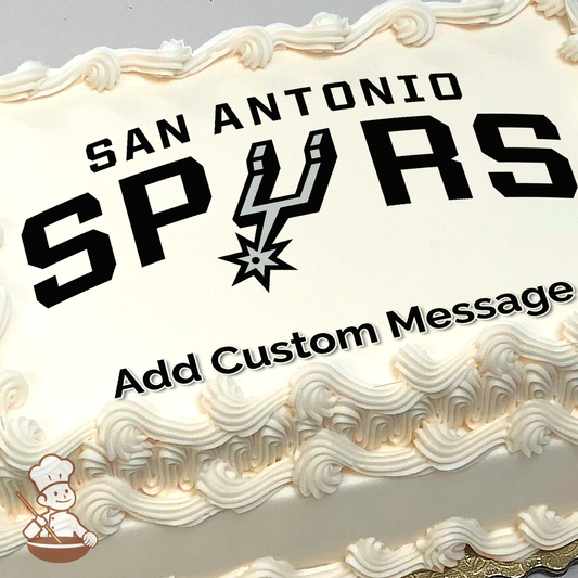 NBA San Antonio Spurs Photo Cake