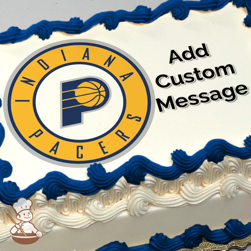 NBA Indiana Pacers Photo Cake