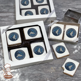 NBA Minnesota Timberwolves Cookie Gift Box (Rectangle)