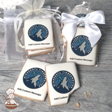NBA Minnesota Timberwolves Custom Message Cookies (Rectangle)