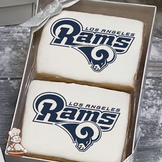 NFL Los Angeles Rams Cookie Gift Box (Rectangle)