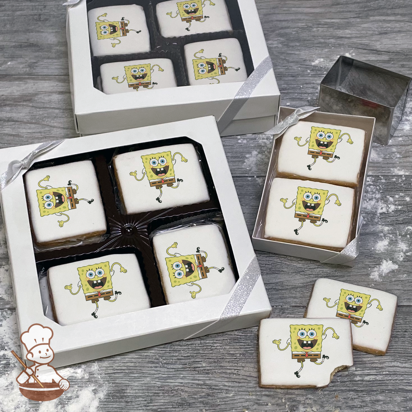 SpongeBob SquarePants Wacky Cookie Gift Box (Rectangle)