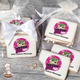 SpongeBob SquarePants Never Grow Up Custom Message Cookies (Rectangle)