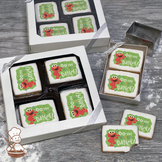 Sesame Street Elmo Happy Dance Cookie Gift Box (Rectangle)