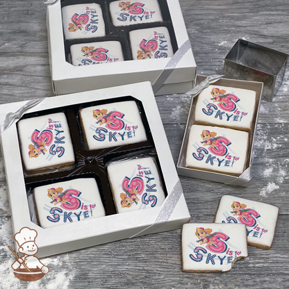 PAW Patrol S is for Skye Cookie Gift Box (Rectangle)