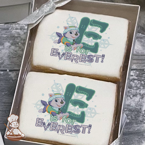 PAW Patrol E is for Everest Cookie Gift Box (Rectangle)