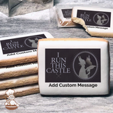Maleficent I Run This Castle Custom Message Cookies (Rectangle)