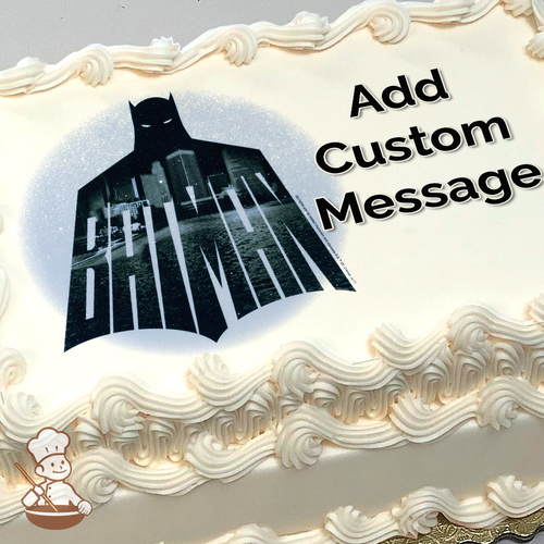 Batman Night Watch Photo Cake