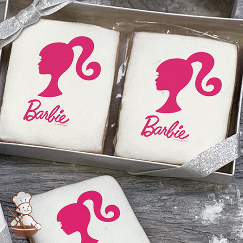 Barbie Silhouette Cookie Gift Box (Rectangle)