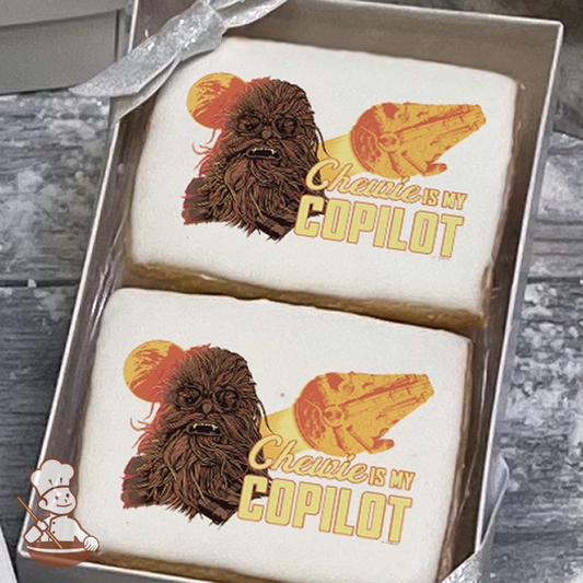 Solo A Star Wars Story Chewie is my Copilot Cookie Gift Box (Rectangle)