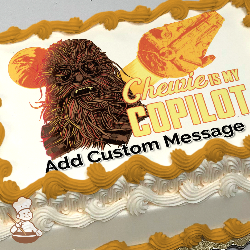 Solo A Star Wars Story Chewie is my Copilot Photo Cake Freedom