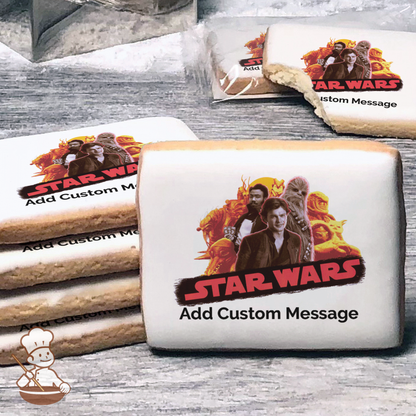 Solo A Star Wars Story Scoundrels and Aliens Custom Message Cookies (Rectangle)