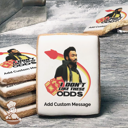 Solo A Star Wars Story Landos Hand Custom Message Cookies (Rectangle)