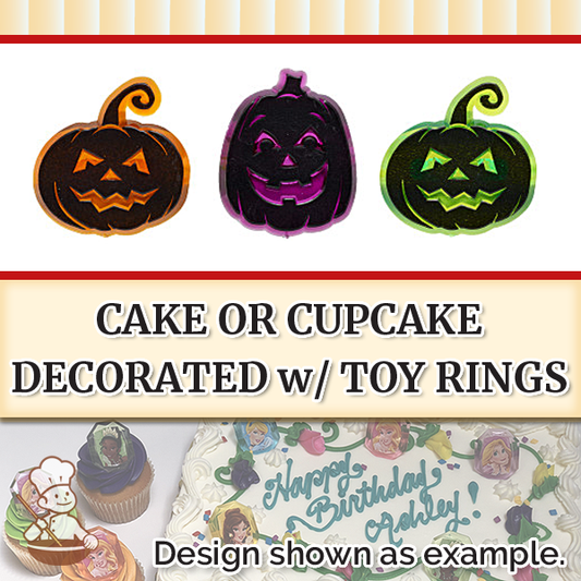 Pumpkin Silhouette Rings (free design)