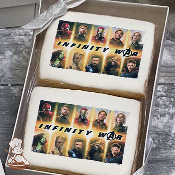 Avengers Infinity War Cookie Gift Box (Rectangle)