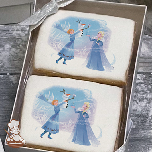 Frozen Cosy Sweetness of Winter Cookie Gift Box (Rectangle)