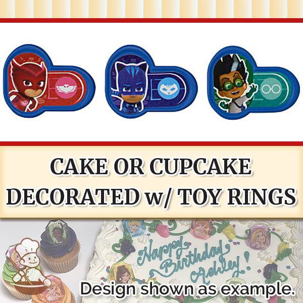 PJ Masks Heroes and Villians Rings (free design)