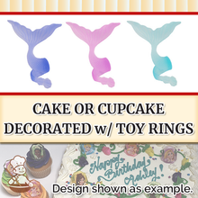 Load image into Gallery viewer, Mermaid Tail Wrap Rings (free design)