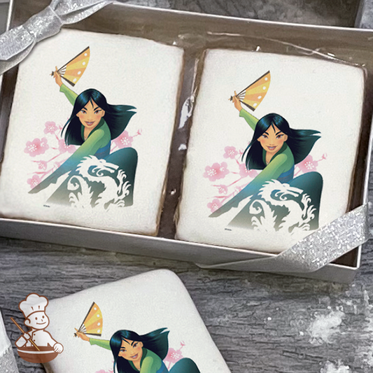 Disney Princess Mulan Destined Cookie Gift Box (Rectangle)