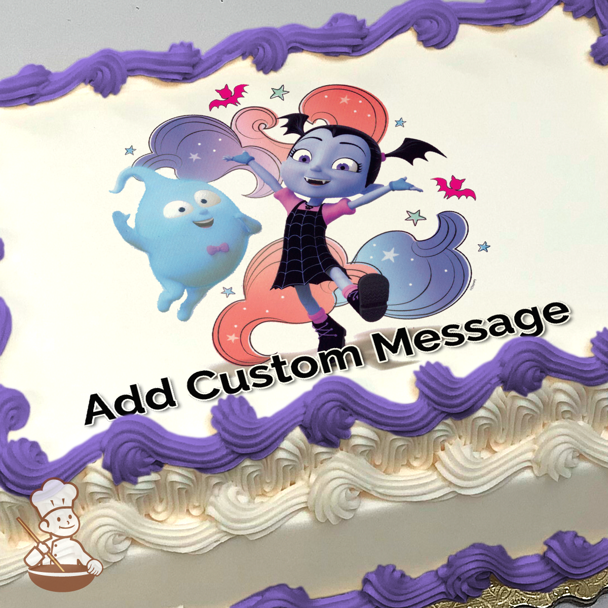 Vampirina Fantastical Friends Photo Cake