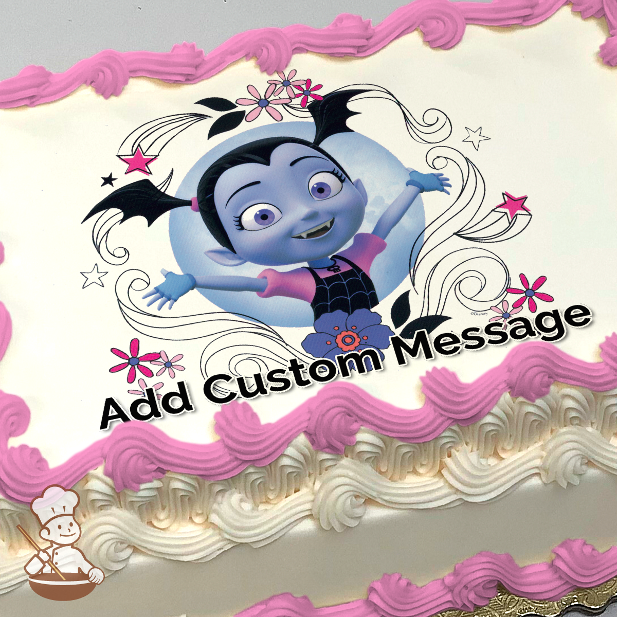 Vampirina Sweet As Can Vee Photo Cake