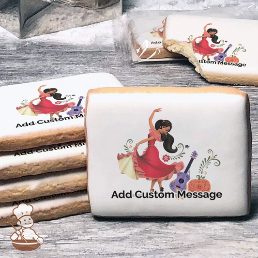 Elena of Avalor Custom Message Cookies (Rectangle)