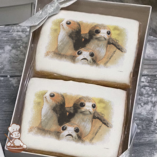Star Wars The Last Jedi Porgs Cookie Gift Box (Rectangle)